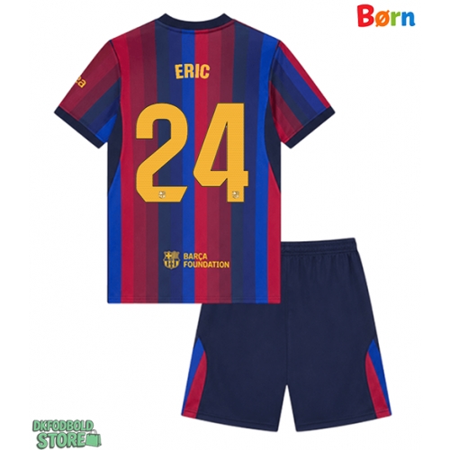 Barcelona Eric Garcia #24 Replika Babytøj Hjemmebanesæt Børn 2026-27 Kortærmet (+ Korte bukser)